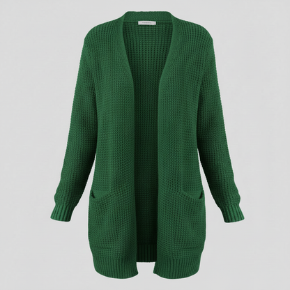 Cozy Black Long Cardigan | Women's Cardigan Sweater