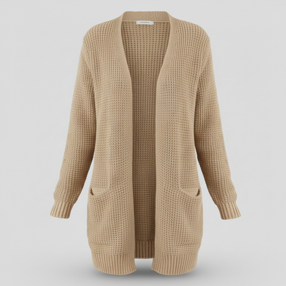 Cozy Black Long Cardigan | Women's Cardigan Sweater