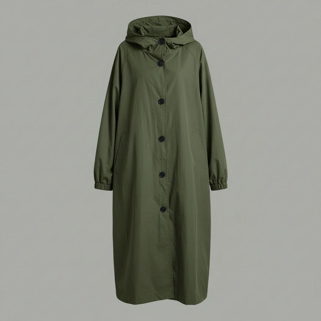 Classic Long Trench Coat | Women's Winter Coat