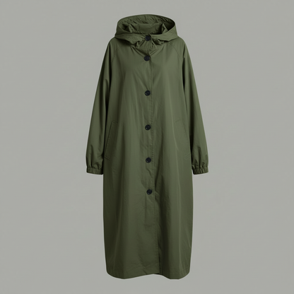 Classic Long Trench Coat | Women's Winter Coat