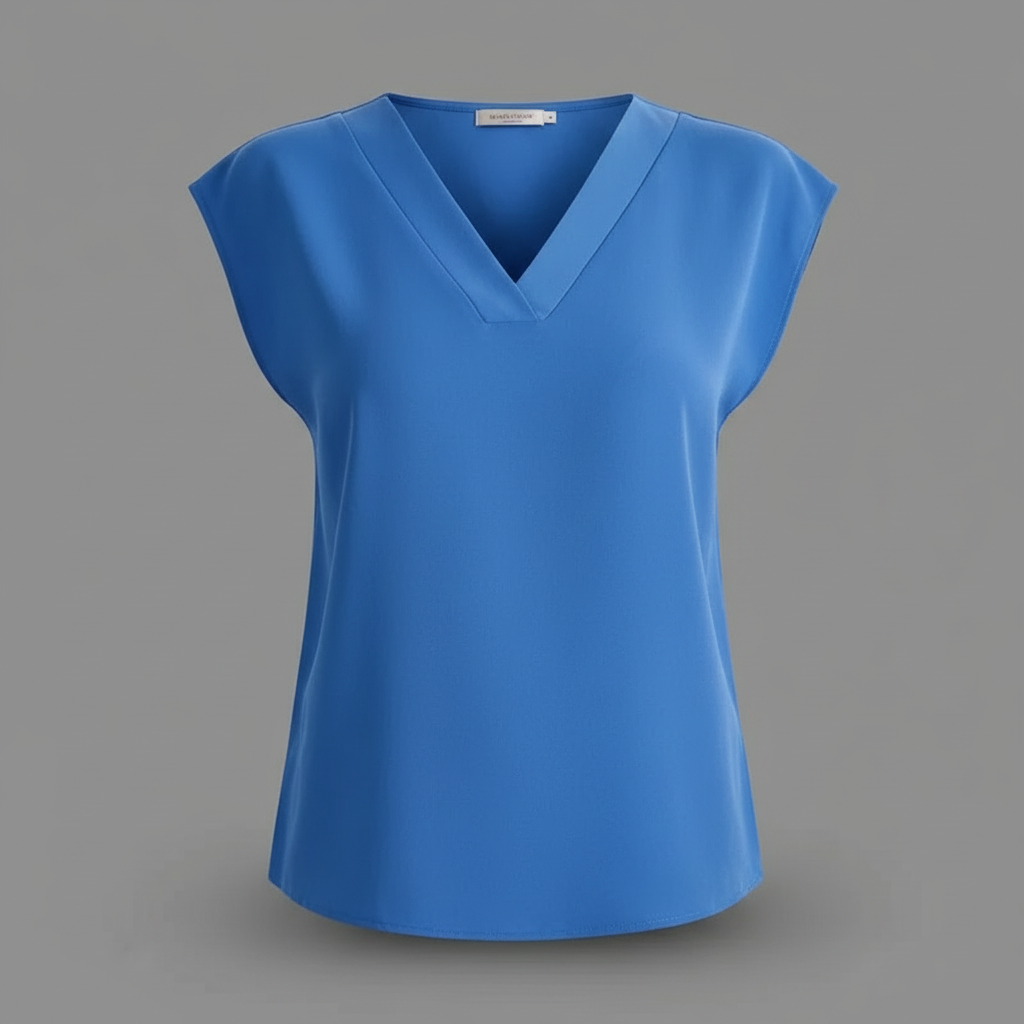 V-Neck Summer Blouse | Women's Casual Top