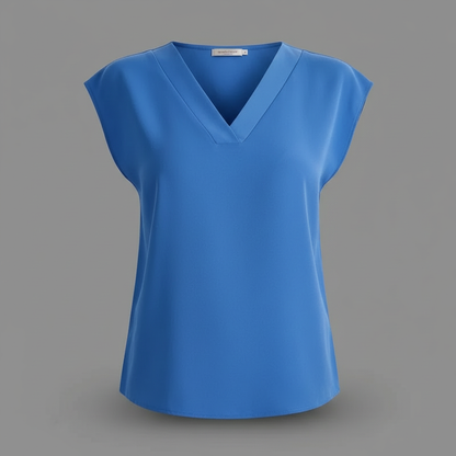 V-Neck Summer Blouse | Women's Casual Top