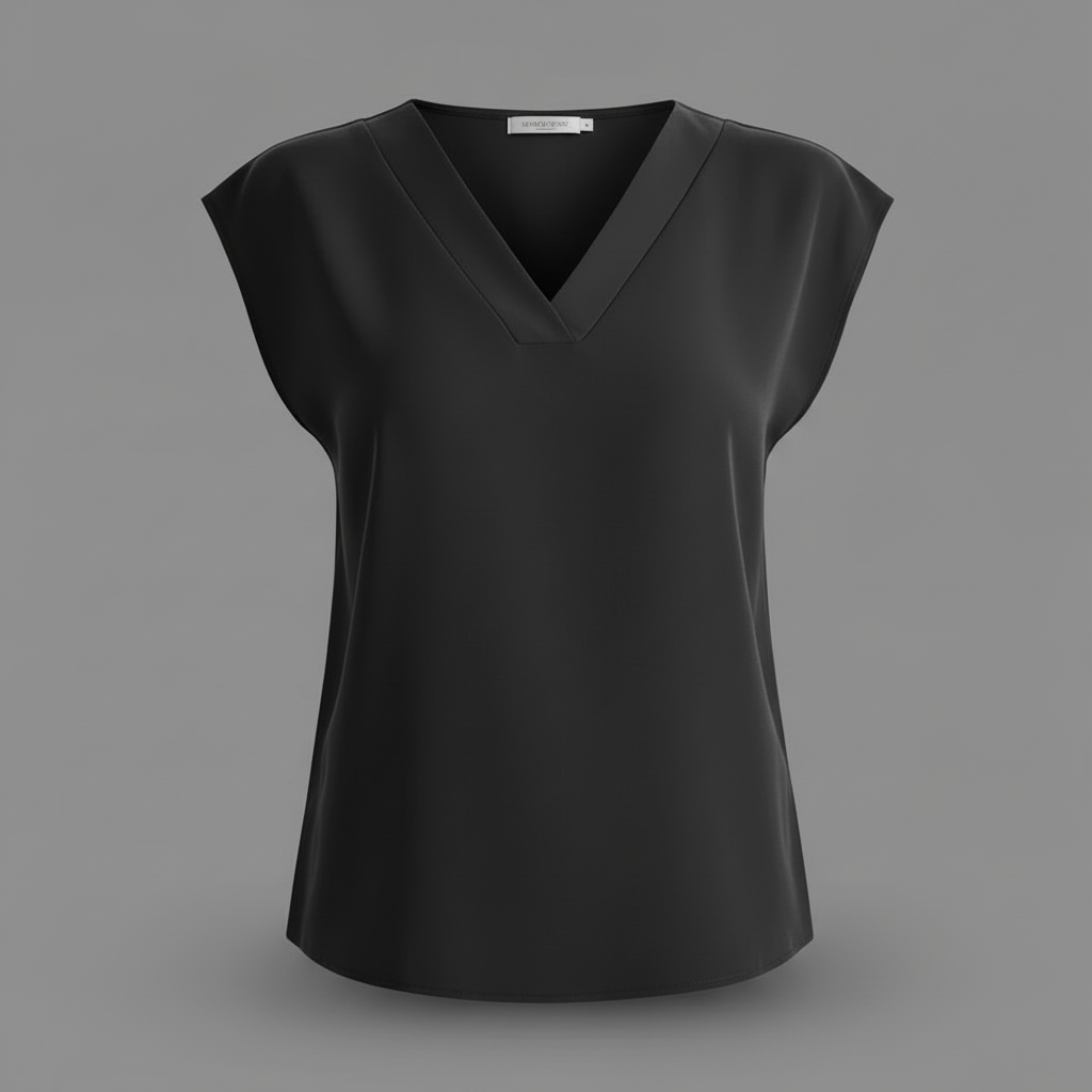 V-Neck Summer Blouse | Women's Casual Top