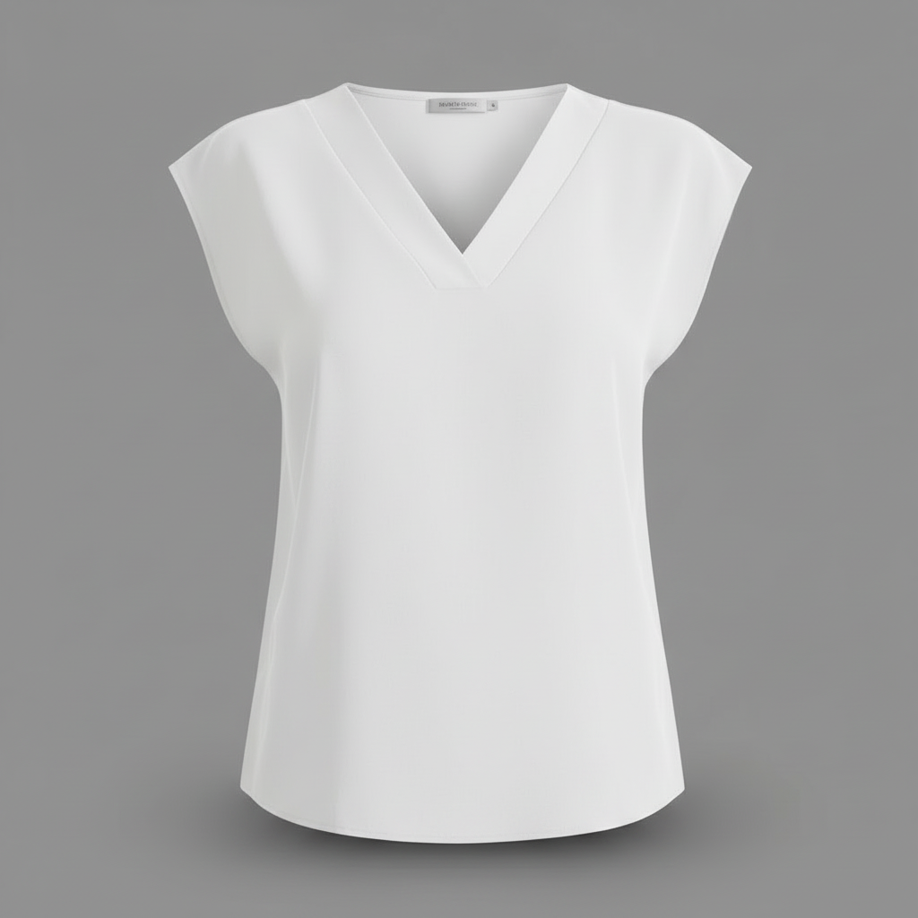 V-Neck Summer Blouse | Women's Casual Top