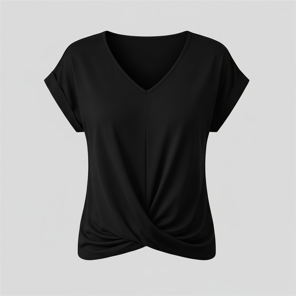 Flattering V-Neck Women's Top | Casual Blouses for Women