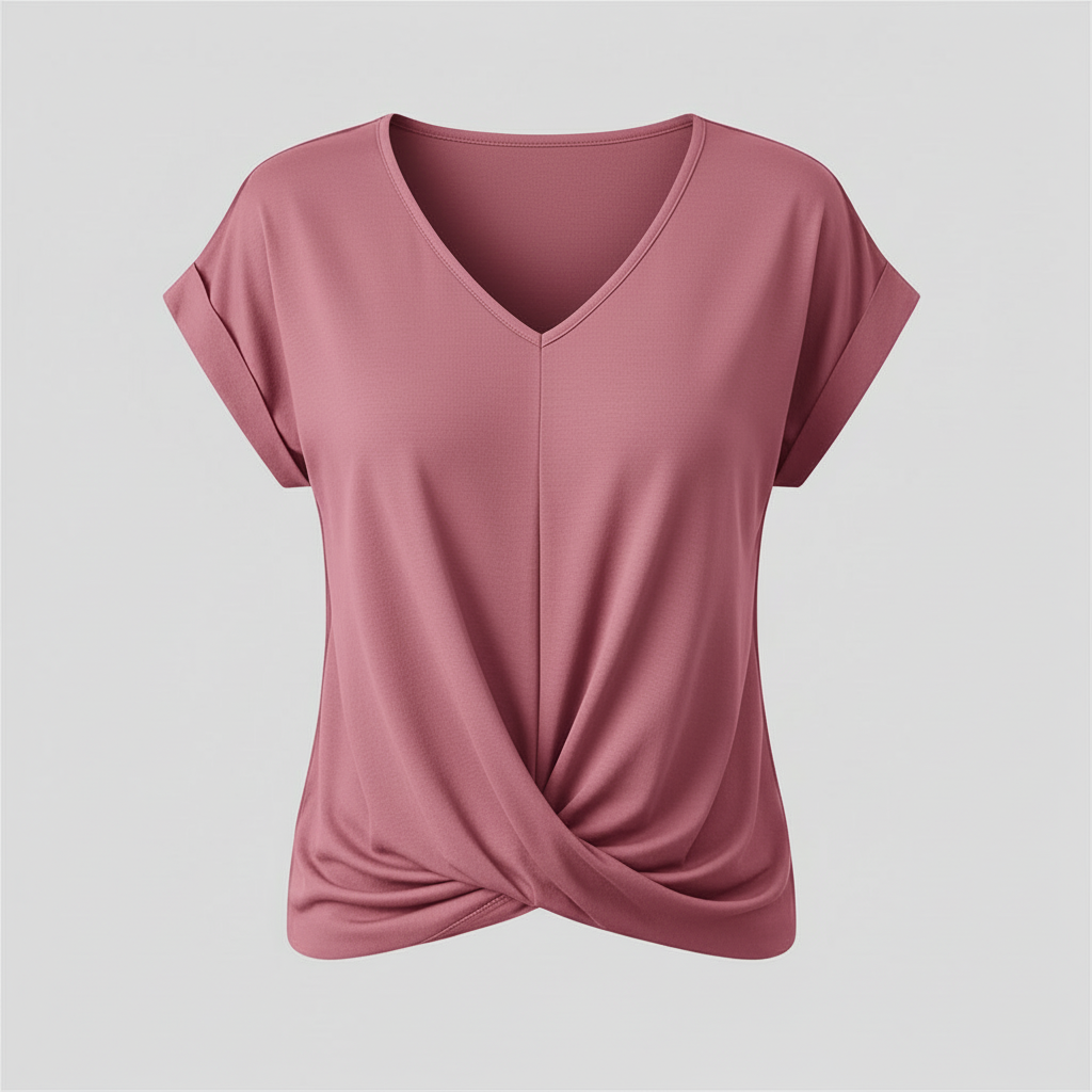 Flattering V-Neck Women's Top | Casual Blouses for Women