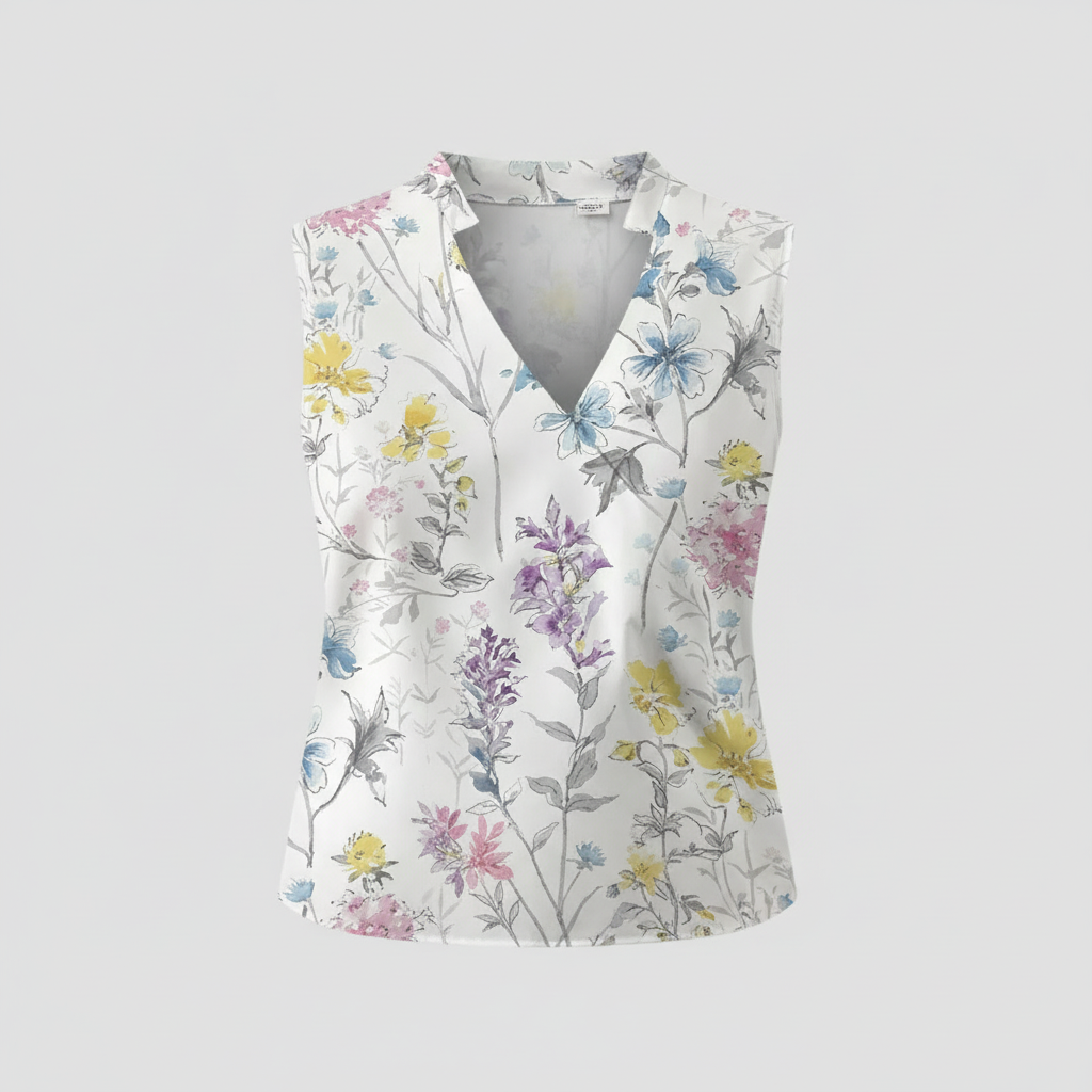 V-Neck Summer Top | Women's Top for Casual Wear