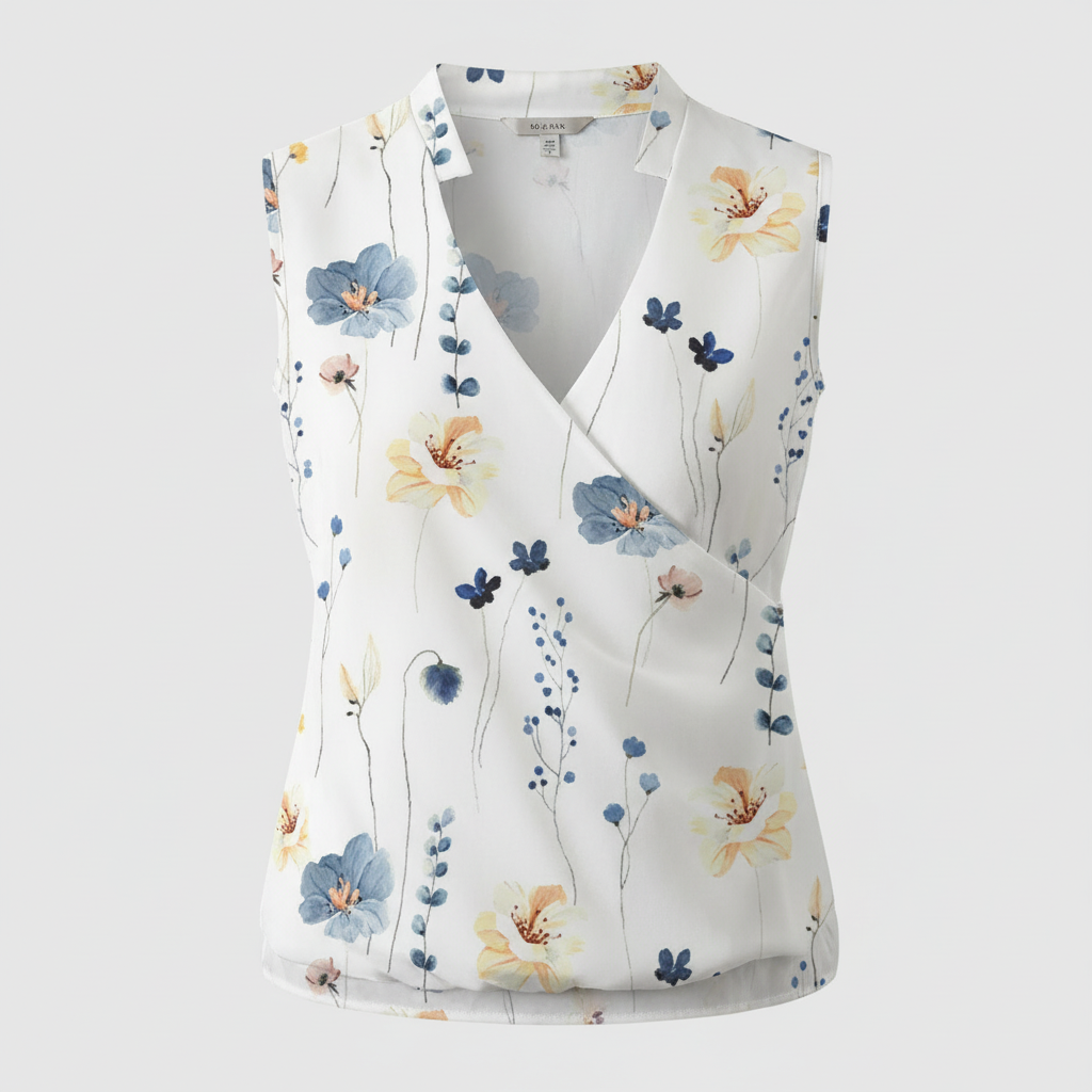 V-Neck Summer Top | Women's Top for Casual Wear