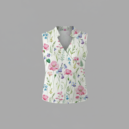 V-Neck Summer Top | Women's Top for Casual Wear